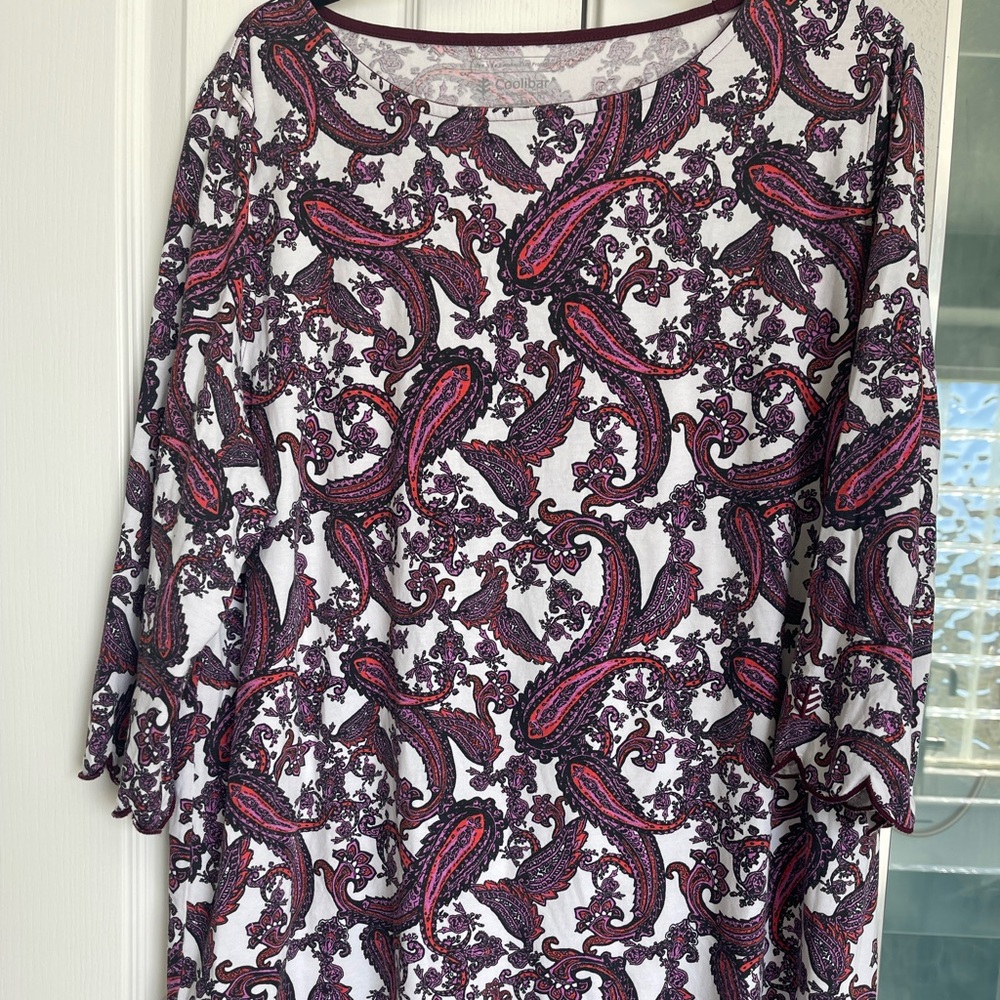 Coolibar Paisley Dress
